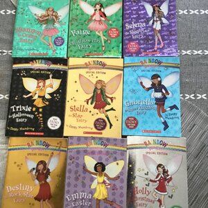 Set of 9 Rainbow Magic Fairy Special Edition Books--Homeschooling